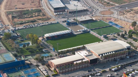 Aerial View of Sports Complex