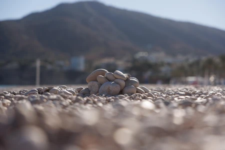 Serene Beach Pebbles