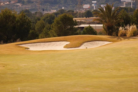 Sunny Golf Course Bunker