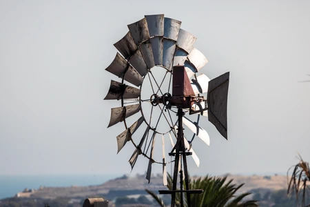 Windmill by the Coast