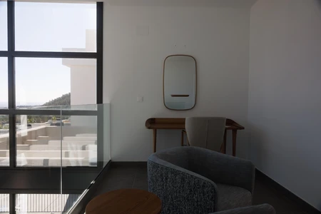Modern Interior with Scenic View
