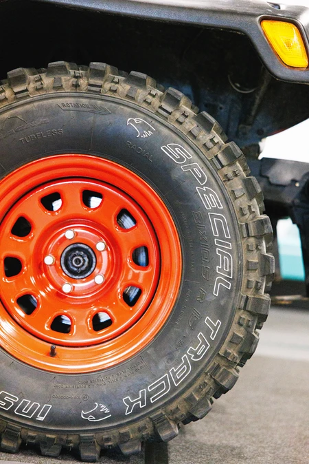 Vibrant Off-Road Tire
