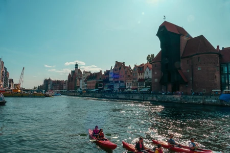 Kayaking Along Historical Waterfront