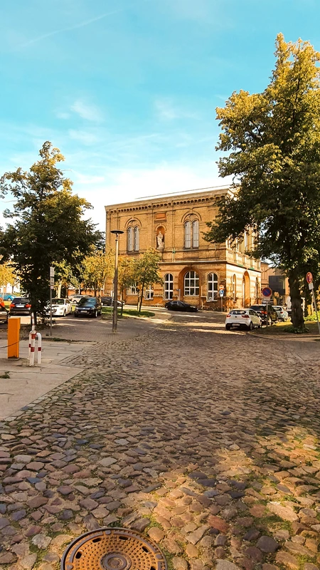 Historic Building at Cobblestone Junction