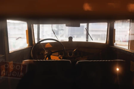 Vintage Car Interior