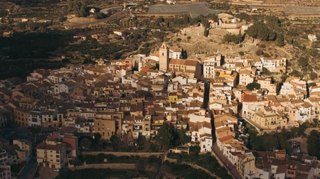 Charming Hillside Town