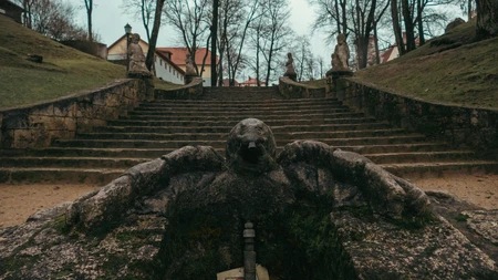 Historic Stone Staircase