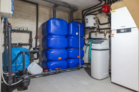 Basement Utility Room