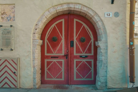 Charming Rustic Doorway
