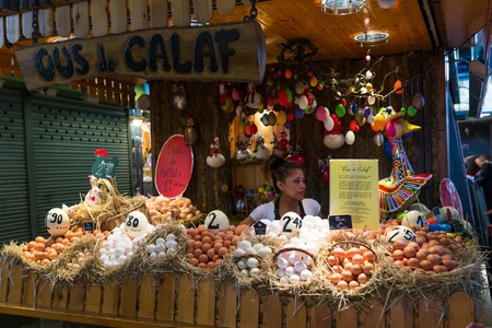 Market Egg Stall