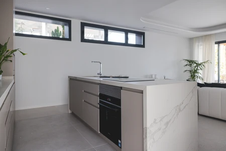 Sleek Modern Kitchen Interior