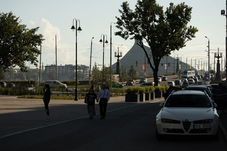 City Street at Dusk