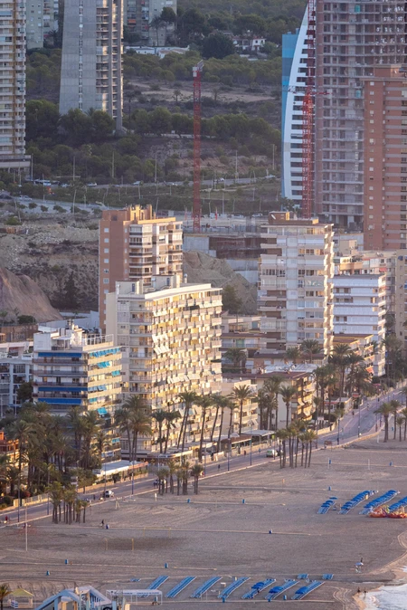 Beachfront Urban Landscape