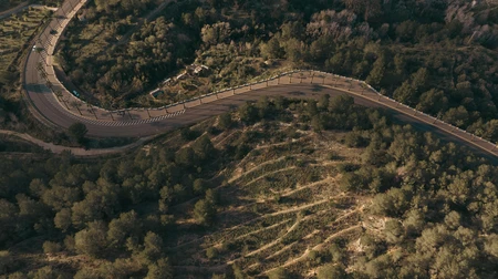 Winding Mountain Road