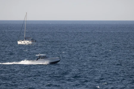 Boats on the Open Sea