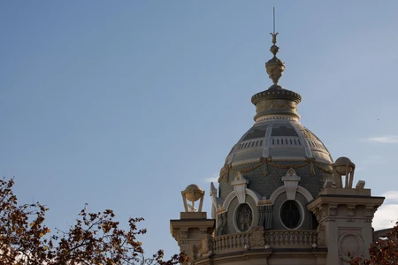 Ornate Dome Against Clear Sky