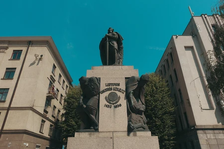 Historical Monument in Urban Setting