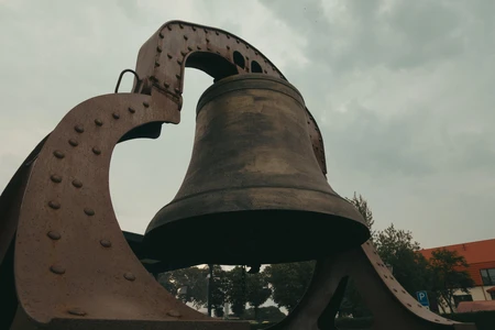 Outdoor Bell Sculpture