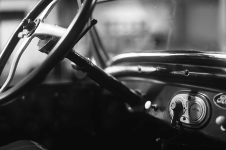 Vintage Car Interior