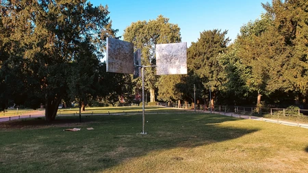 Park Sculpture in Summer