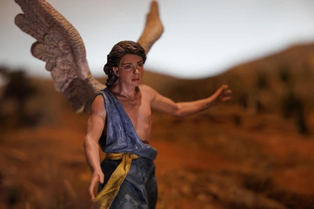 Winged Figure Sculpture