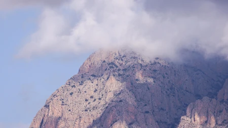 Cloud-Capped Mountain