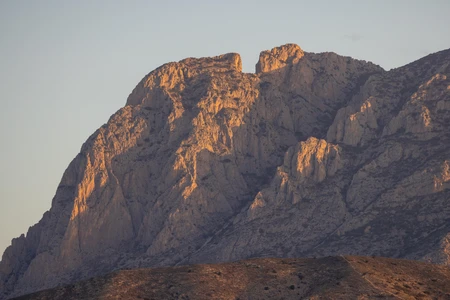 Sunlit Mountain