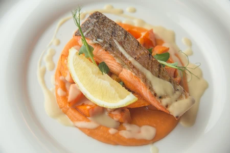 Gourmet Salmon Dish