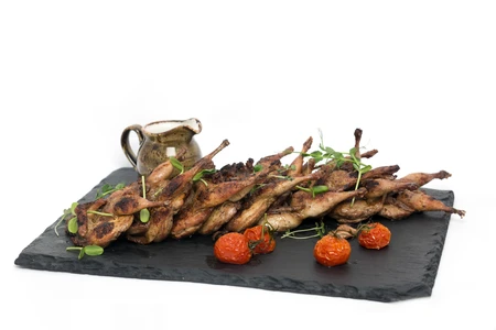 Grilled Quail Dish