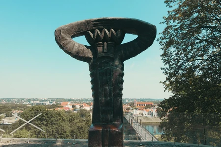 Statue Overlooking the City