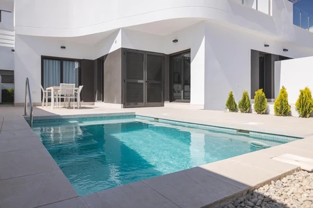 Elegant Poolside View