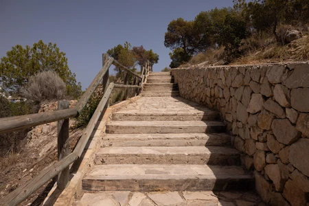 Rustic Stone Pathway