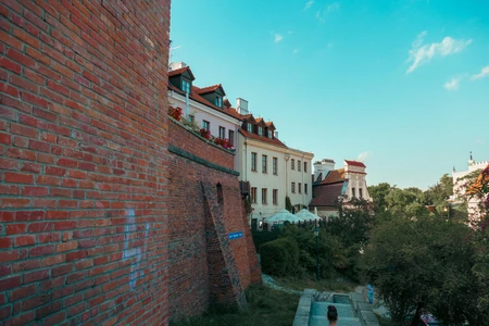 Historic Architecture and Brick Wall