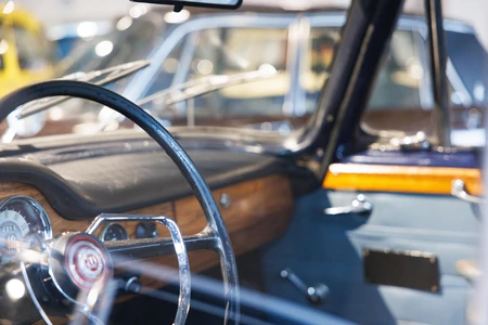 Vintage Car Interior