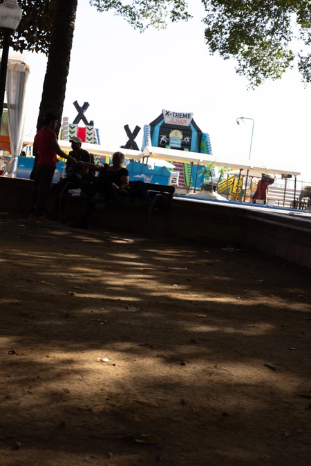 Amusement Park Shadows