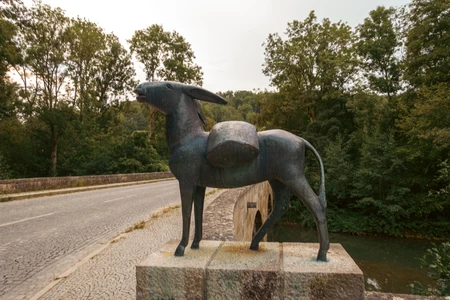 Sculpture on Bridge