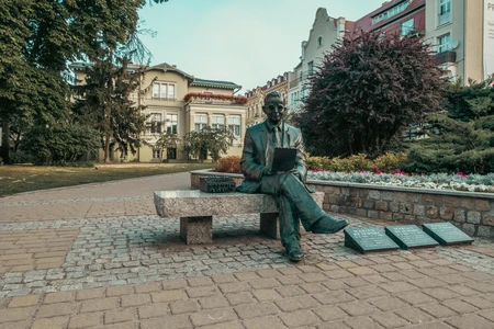 Statue in a City Park