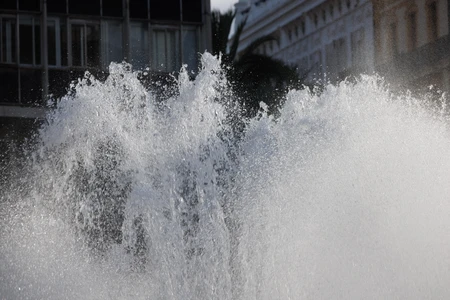 Urban Fountain Splash
