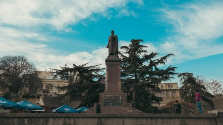 Historic Monument in a Park
