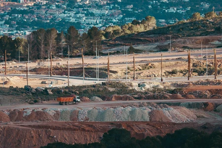 Scenic Construction Landscape