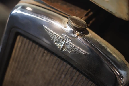 Vintage Car Radiator Emblem