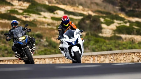 Dynamic Motorbike Ride