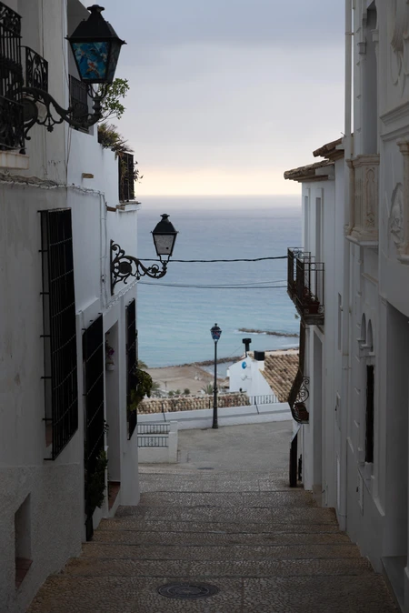 Scenic Mediterranean Alley