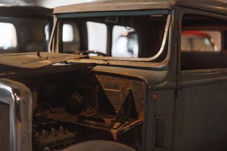 Vintage Vehicle Interior