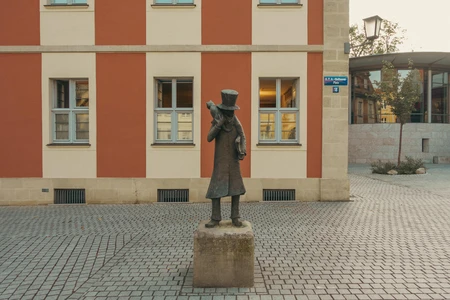 Statue in Urban Setting