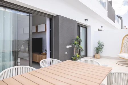 Modern Outdoor Seating Area
