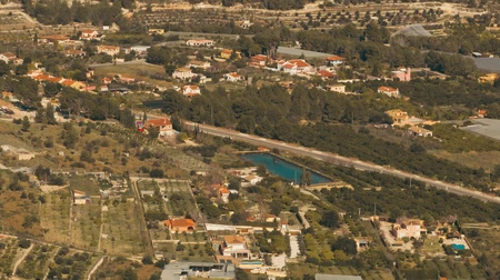 Aerial View of Countryside