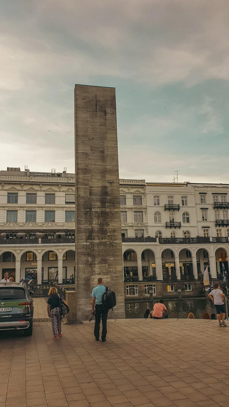 Urban Scene with Historical Architecture