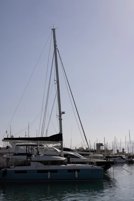 Sailing Boats in Marina