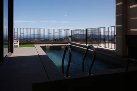 Serene Poolside View